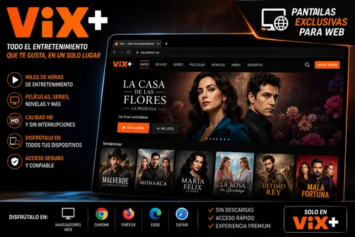 Vix plus web pantalla 