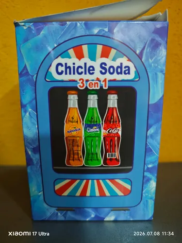 CHICLE SODA 3 EN 1 