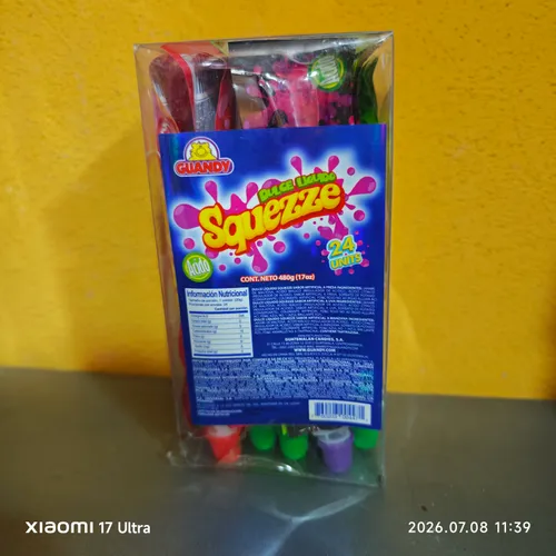 DULCE líquido Squezze 