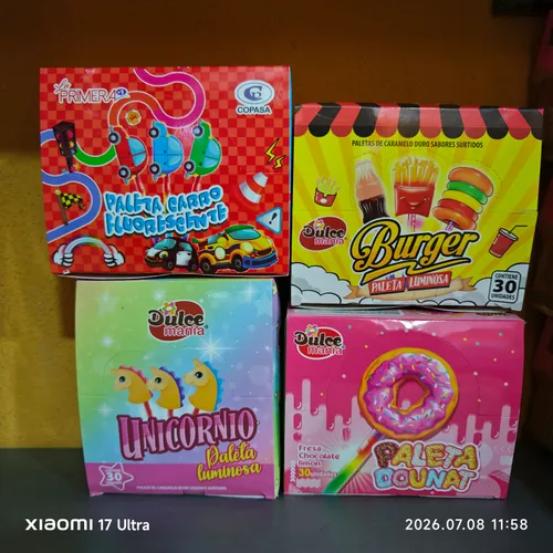PALETA LUMINOSAS 