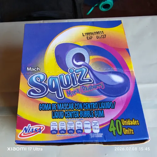 Chicle squiz 