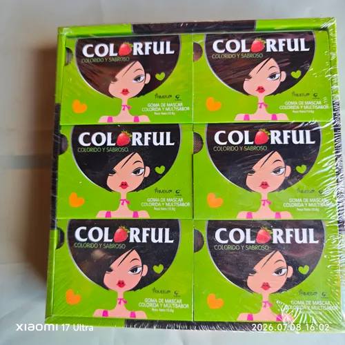Chicle color 