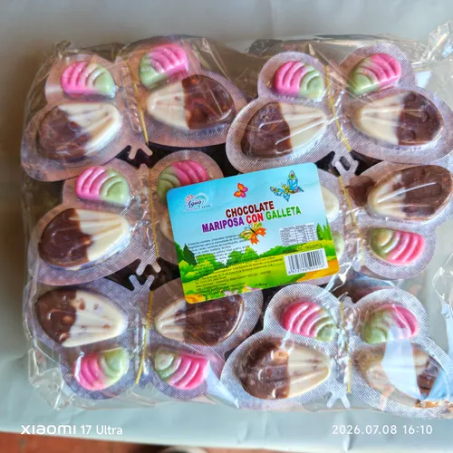 Chocolate mariposa 🦋 galleta